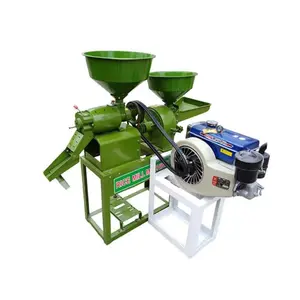 rice milling equipment with diesel or gasoline generator