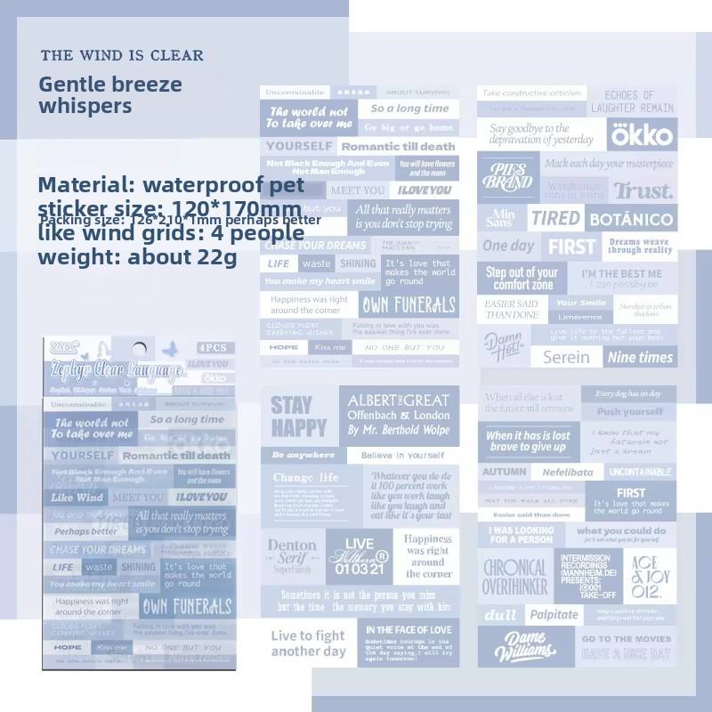 D The breeze of peace and clear words