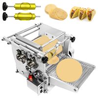 Presse à tortillas et chapatis électriques commerciales avec deux moules et revêtement antiadhésif pour roti, pita et tacos