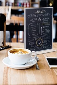 5X7 Acrylic T-Type Đăng Chủ Bảng Top Đăng Stands Acrylic Bàn Đăng Chủ Hiển Thị - Product Image 3