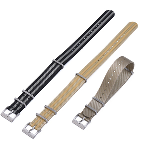 ג 'ילונג באיכות גבוהה חלקה ניילון שעון רצועה מספר גדלים וסגנונות 20mm 22 מ "מ החלפת רצועה שעון - Product Image 3