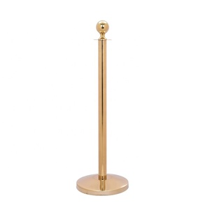 Barriere dei pali della coda di sicurezza del tappeto rosso di controllo della folla con la corda del velluto - Product Image 2