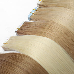 Extensions de cheveux à clipser, cheveux humains, 8 à 40 pouces, blond miel, lisses, invisibles, extensions de cheveux à clipser, trame de peau, extensions à clipser - Product Image 2