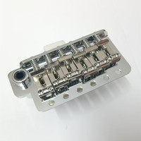 Brass Block ST Tremolo Bridge Vintage Saddles 6-Point 52.5mm String Spacing Tremolos