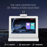 Traductor de Idiomas Inteligente con IA, Pantalla Táctil IPS Dual de 10.1 Pulgadas, Sistema Operativo Android, 4G, WiFi, Traducción de Voz Cara a Cara