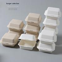 Biodegradable Disposable Lunch Boxes Disposable Lunch Box Sugarcane Juice Meal Box <strong>Food</strong> Grade Lunch Box