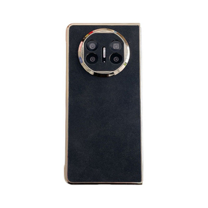Fundas para Teléfonos <span class=keywords><strong>Huawei</strong></span> <span class=keywords><strong>Mate</strong></span> X5 X3 y Honor Magic V2 <span class=keywords><strong>P50</strong></span>, Funda Protectora Plegable de Piel de Cordero Electrochapada - Product Image 4
