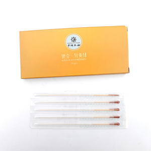 Aiguilles d'<span class=keywords><strong>acupuncture</strong></span> jetables stériles Oem de haute qualité, sur mesure, plaquées <span class=keywords><strong>or</strong></span> - Product Image 3