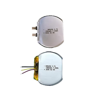 Batterie au lithium polymère personnalisée de forme ronde 3,7 V 1900 mAh R85490, cellule Lipo rechargeable pour instrument cosmétique - Product Image 1