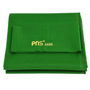 ผ้าสักหลาดปูโต๊ะสนุกเกอร์ พรีเมียม PNS <span class=keywords><strong>6688</strong></span> กว้าง 1.95 เมตร ขนสัตว์ 90% ขนาด 12 ฟุต ชุดเปลี่ยนผ้าปูโต๊ะบิลเลียด - Product Image 1