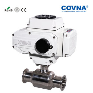 COVNA B2Bclearance Vente Actionneur électrique 220V 1/2 ''Sanitaire Motirized Ball Valve pour aliments et boissons Sanitaire Ball Valves - Product Image 2