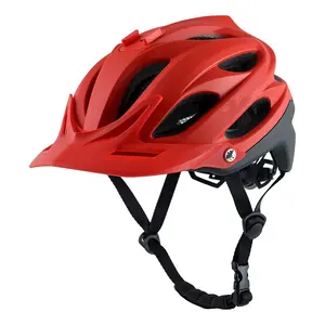 Montatura colorata per Mountain Bike da strada casco per telecamera proiettile e visiera rimovibile casco per adulti giovani MTB equitazione