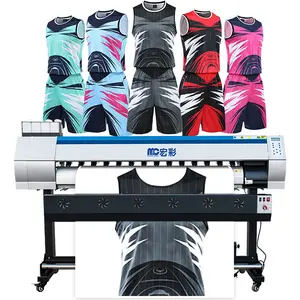 Grootformaat Kleurstof Textiel Sublimatie Inkjet Printer 1.6M Machine Voor Warmteoverdracht Afdrukken Met Drukwerkplaats Machines