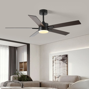 42inch 52inch trong nhà phòng khách phòng ngủ điều khiển từ xa giá rẻ ván ép 3 màu LED quạt trần với ánh sáng - Product Image 5