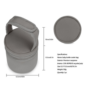 Borsa Leggera in Neoprene per Biberon, Impermeabile e Isolata, Multifunzionale per Tiralatte, Bottiglia d'Acqua, Viaggi all'Aperto - Product Image 4
