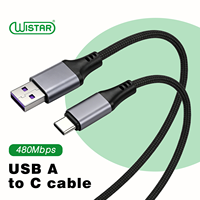 Câble USB Type C WISTAR 2026 pour Android, câble de charge rapide USB, chargeur rapide pour téléphone portable Android, câble de charge USB C