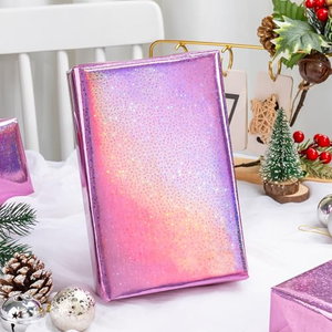 Customizable 80g Laser Gift Wrapping <b>Paper</b> Multiple Styles Options Featuring Shiny Stars Hearts Suitable for Various Festivals - Product Image 3