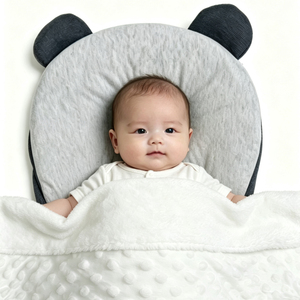 Almohada para Dormir para Bebés Recién Nacidos, Almohada para la Cabeza del Bebé, Almohada Calmante para la Alimentación del Bebé - Product Image 5