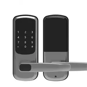 TUYA APP Google Home Fingerprint Password Security Smart Door Lock for Aluminum Alloy