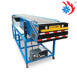 VPAI Teleskopik Bantlı Konveyör, Konteyner Yükleme Boşaltma için Hidrolik Kaldırma Standlı Platformlu Uzatılabilir Bantlı Konveyör - Product Image 5