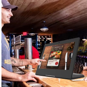 จอคอมพิวเตอร์พกพาขนาด7นิ้วสำหรับใช้ในการเดินทางหน้าจอความละเอียดสูงระบบแอนดรอยด์แบบพกพาตู้สั่งซื้อบริการด้วยตัวเองสำหรับร้านน้ำชานมร้านอาหาร - Product Image 3