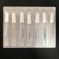 Pipette compte-gouttes en verre avec échelle 1ml, médecine, vente en gros, livraison gratuite