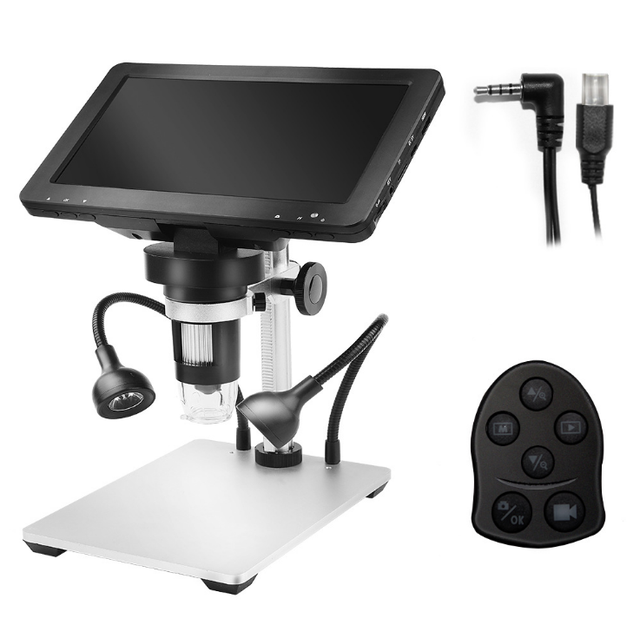 1200X LCD Screen Digital Microscope Industry Microscope With LED Light