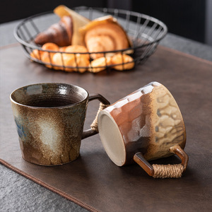 <span class=keywords><strong>Mug</strong></span> en céramique brute de haute qualité au design rétro de style japonais, motif <span class=keywords><strong>photo</strong></span>, <span class=keywords><strong>sans</strong></span> couvercle, pour la maison et le bureau - Product Image 4