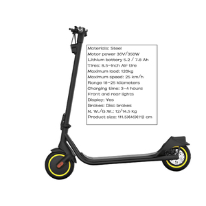 Neumático Todoterreno para Scooter Eléctrico, Precio al por Mayor, Rueda de 8.5 Pulgadas, Disco de 36V, Neumático para Scooter N09, 8.5 N09 N09 - Product Image 5