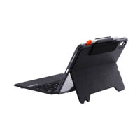 Sarung Keyboard Mini portabel, untuk IPad Pro Bluetooth dengan tempat Pensil ipad