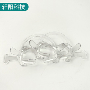 Abrebocas Transparente Tipo C, Separador Bucal Reutilizable de Plástico, Soporte para Blanqueamiento Dental, Tamaños Grande y Pequeño - Product Image 2