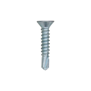 สกรูเกลียวปล่อยในตัว,ปลายสว่านชุบสังกะสีด้วยตนเอง C จมลง - Product Image 3