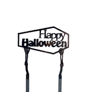 Honey And Sweetness Halloween <b>Acrylic</b> Cake Decorations 1.3mm Thick Props For Party Venue Setup - Product Image 5