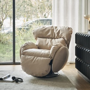 Jins mới có thể điều chỉnh sofa đơn phòng khách hiện đại điện đa chức năng xoay với USB ghế đơn phòng chờ ghế sofa ngồi có thể ngả - Product Image 1