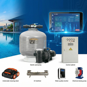 Système de filtration de piscine extérieur sans conduit tout-en-un Zhongshan pour la Foire de Canton de Guangzhou, équipement hôtelier DSL pour piscine - Product Image 2