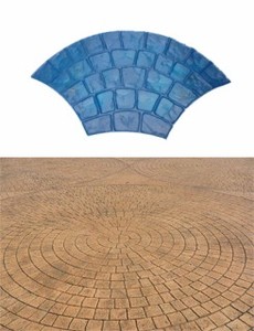 Moldes de Goma/PU Modernos para Estampado de Concreto con Diseño Exclusivo, Duraderos y Ecológicos, Vida Útil de 5 Años para Estampado de Pisos - Product Image 4