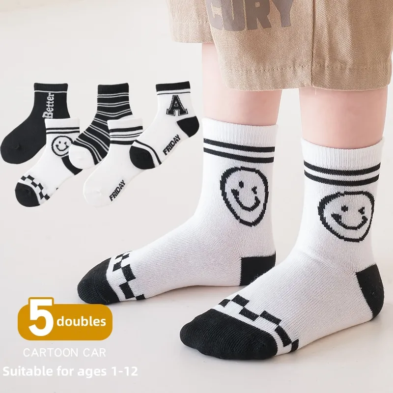 Venda quente meias infantis de inverno para meninos meias mid-tube infantis terry dentro de meias de bebê para meninos e meninas