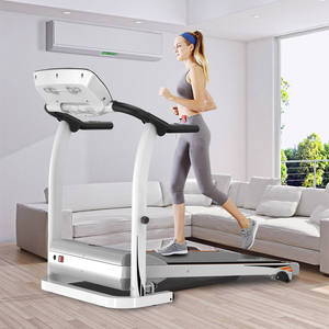 <span class=keywords><strong>Tapis</strong></span> roulant avec moniteur de fréquence cardiaque <span class=keywords><strong>sur</strong></span> la barre d'appui, <span class=keywords><strong>tapis</strong></span> roulant pour usage domestique avec écran LCD - Product Image 2