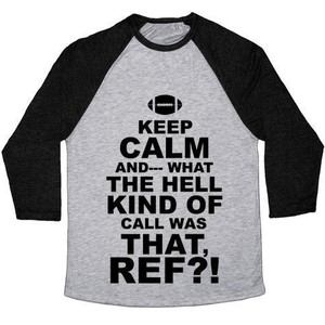 Keep Calm And--- Unisex Tri-Blend <b>Baseball</b> <b>Tee</b> - Product Image 1