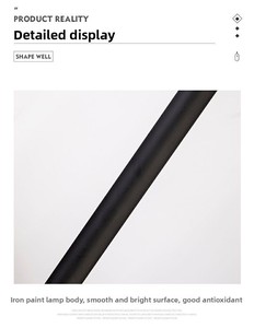 <span class=keywords><strong>2025</strong></span> thiết kế hiện đại đứng linen vải Đèn sàn E27 cơ sở chân máy kim loại cơ sở sắt cho khách sạn phòng đọc sách phòng ngủ trang trí - Product Image 6