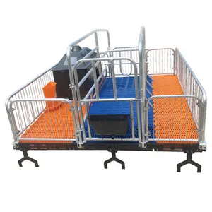 Wholesale Price Easy Installation Pig Farm House Incubator Sow Gestation Bed Galvanized Pig Sow Farrowing Bed Crates