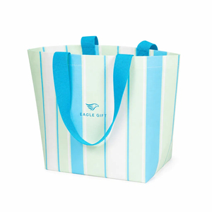 PP Woven Tote <b>Bag</b> RPET Recycled Custom Printed Eco <b>Bag</b> Laminated Promotional Large Capacity - Product Image 1