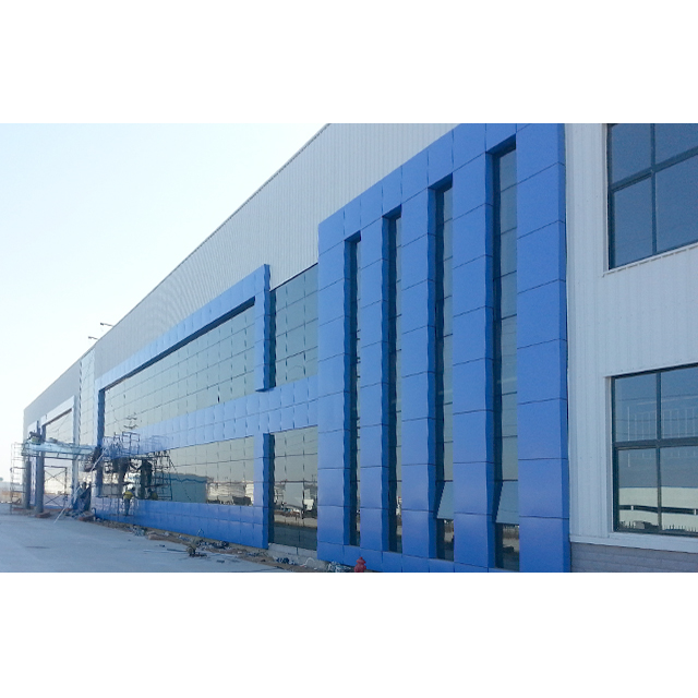 Lightweight Modular Prefabricated Steel Building Metal Frame Warehouse Logistics Factory Workshop Metal Shed 1000m2 Food Factory