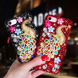 เคสแฟชั่นทำมือติดเพชร3D แวววาวระยิบระยับสำหรับ <span class=keywords><strong>iPhone</strong></span> 6 7 8 PLUS XR <span class=keywords><strong>x</strong></span> XS MAX 11 12 13 14 PRO MAX MAX MINI เคส - Product Image 3