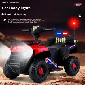 Sıcak satış çocuk dört tekerlekli motosiklet, çocuk elektrikli sürme oyuncak araba, müzik ve aydınlatma <span class=keywords><strong>2</strong></span> ila 6 yaş arası çocuklar için - Product Image 4