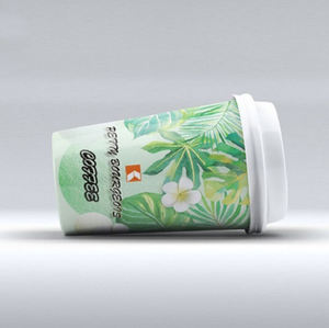 Taza de café con tapa de grado alimenticio, 8 oz - Product Image 1