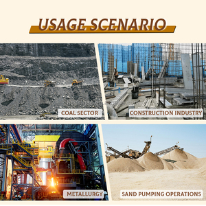 Dịch vụ chuyên nghiệp CE/FCC/ISO chứng nhận hợp kim crôm cao BƠM BÙN ngang cho mỏ - Product Image 3