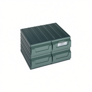 ตู้ลิ้นชัก 48x32.5x20 ซม. 4 ลิ้นชัก สีเทาเขียวเข้ม ตู้เก็บเครื่องมือ - Product Image 2