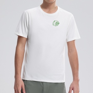 T-shirt <span class=keywords><strong>Micro</strong></span>-Mesh Rafraîchissant à Séchage Rapide, Anti-Transpiration Unidirectionnelle, Non Collant, Idéal pour la Course Estivale, le Marathon et les Tenues Décontractées - Product Image 3