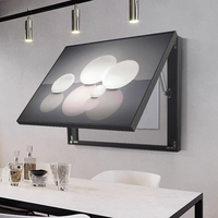 Decoración para el Hogar al por Mayor, Cuadros Decorativos de Cristal, Porcelana, PS y Aluminio, Lienzos para Caja de Medidor Eléctrico, Arte Mural Decorativo